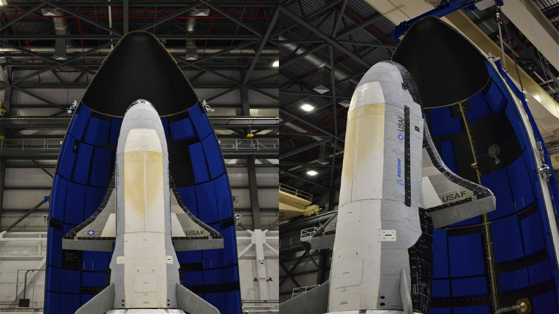 X-37B神秘任务曝光 解放军少将:它从太空扔根金属棒 效果就相当于核武器